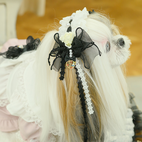 きやんなな不思議の国プラックアリス ヘッドドレス&バレッタ付 CanNana きゃんナナ 犬 アクセ ハロウィン 【きゃんナナ】不思議