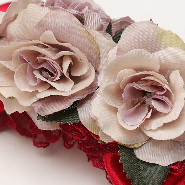 ⭐️Happy Rose⭐️　犬服　赤い薔薇ドレス２着➕ヘドレ2　ハンドメイド ⭐️Happy Rose⭐️ 犬服 赤い薔薇ドレスロング2着 ハンドメイド