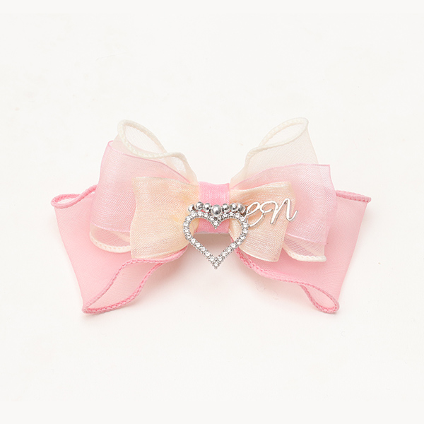 オーガンジー＆オープンハートバレッタ05