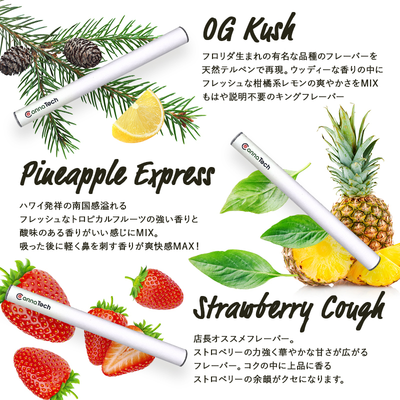 CBD リキッド ベイプペン CBD濃度50% CannaTech 使い捨て ベイプペン vape pen CBD250mg 容量0.5ml ...