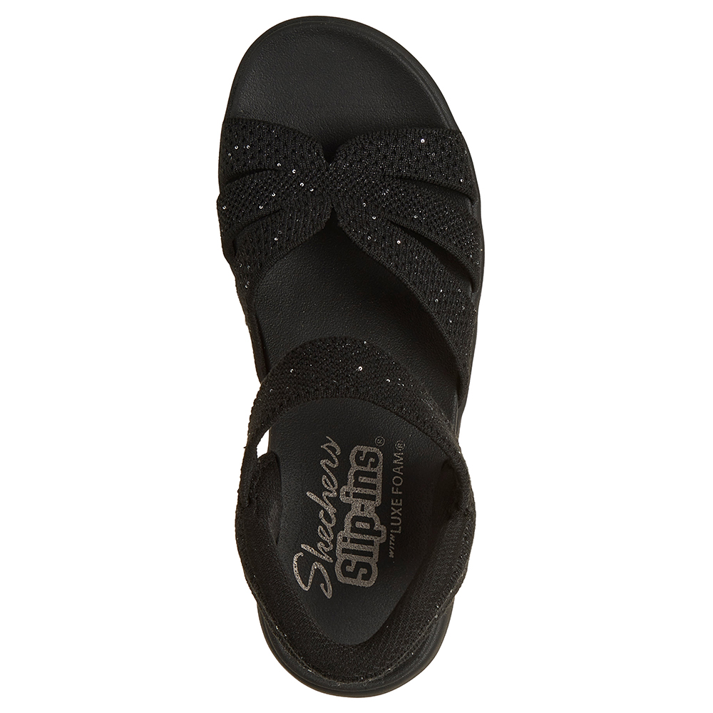 SKECHERS Slip-ins スリップイン サンダル 黒　24 スケッチャーズ スリップイン（サンダル、ミュール）｜シューズ