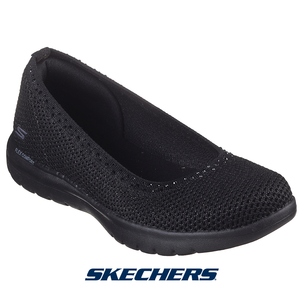 スケッチャーズ 136532-bbk レディース パンプス スニーカー SKECHERS スリッポン slip-on 靴 くつ on the go  ウォーキング