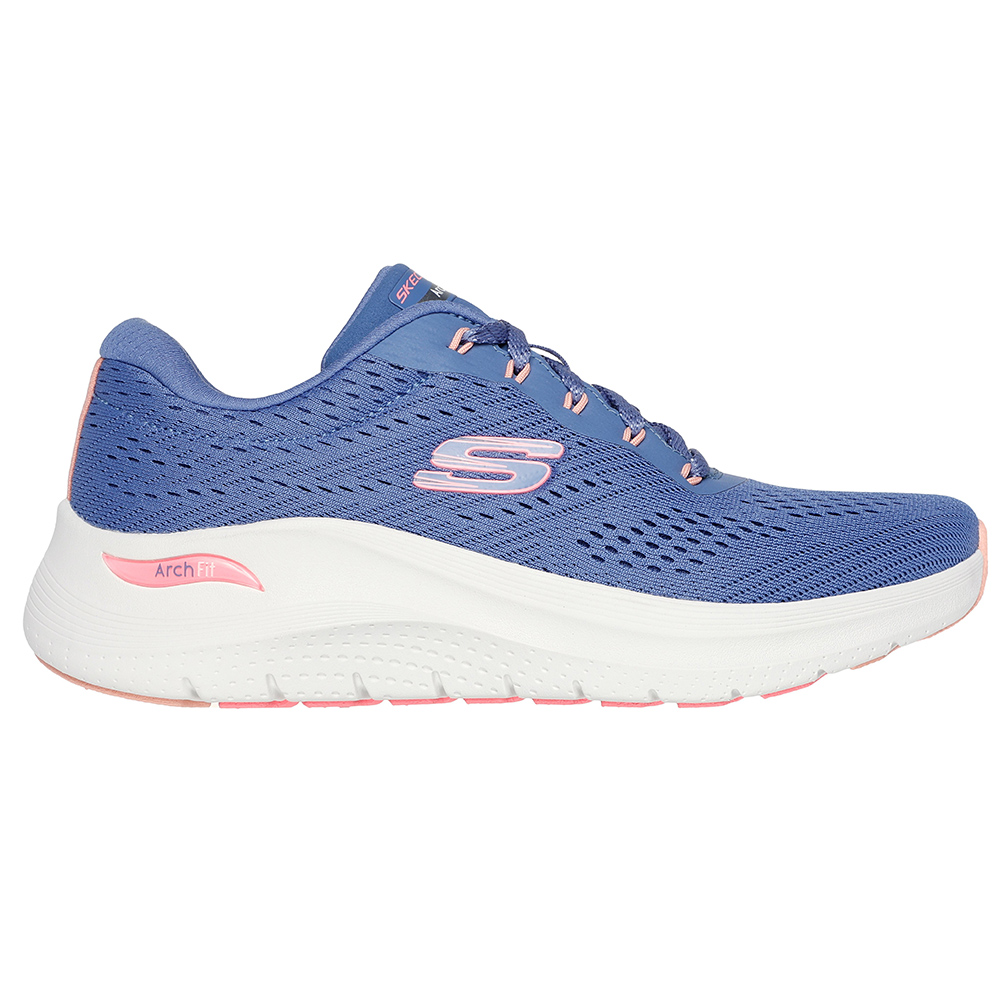 【最安値に挑戦】 SKECHERS スケッチャーズ レディース 150051-BLPK ブルー 靴 靴