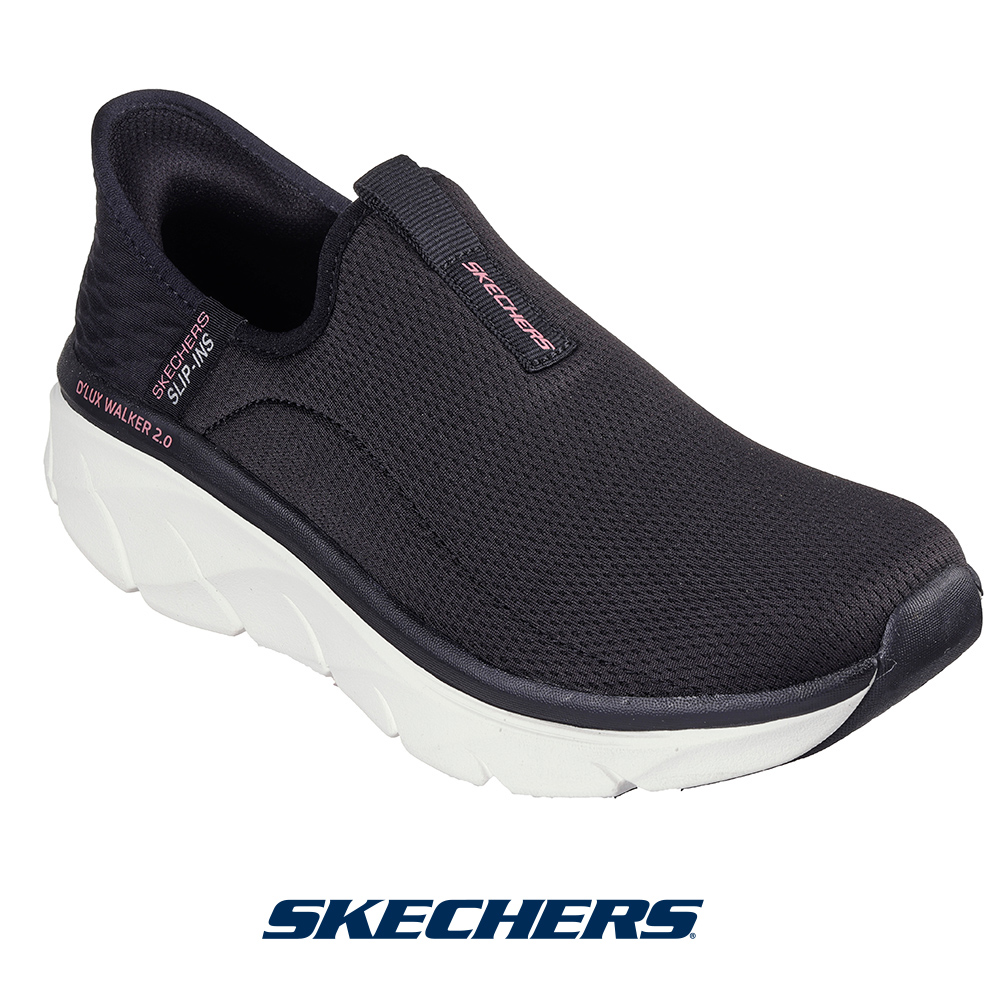 スケッチャーズ 150099-bkpk レディース スニーカー SKECHERS Slip-ins Relaxed Fit D'Lux Walker 靴 くつ shoes シューズ 運動靴｜canoe-trico