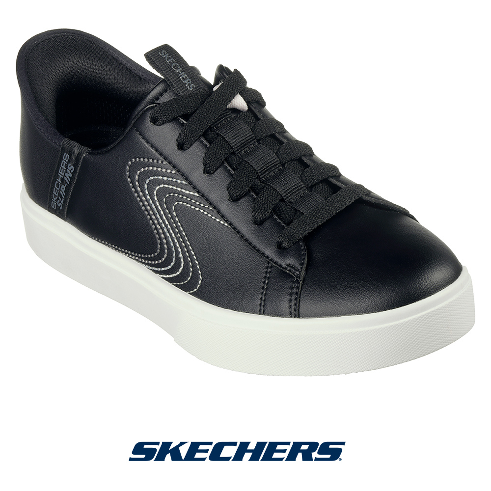 スケッチャーズ 185008-bkw レディース スニーカー SKECHERS Slip-ins スリップインズ 靴 くつ シューズ 手を使わず履ける  ハンズフリー
