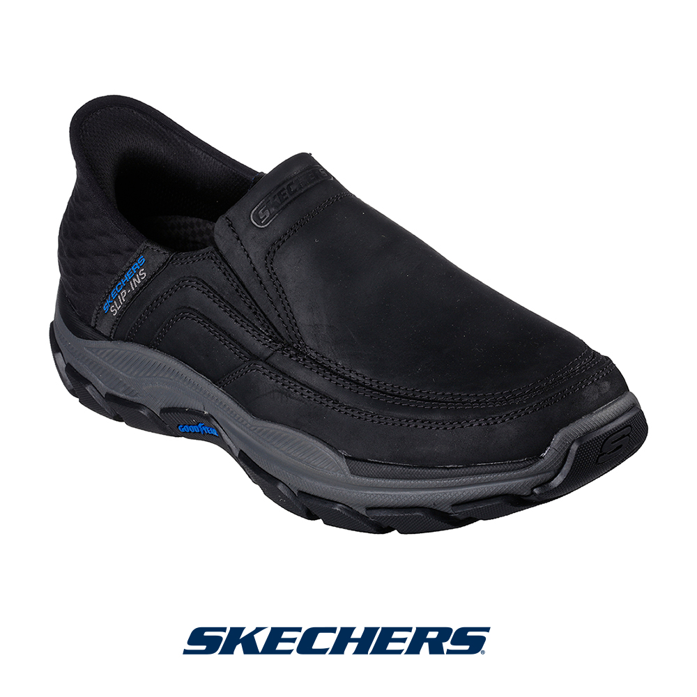 スケッチャーズ SKECHERS 204810-blk 男性 メンズ 靴 シューズ レザー 本革 スリップインズ ハンズフリー リラックスドフィット MemoryFoam メモリーフォーム｜canoe-trico