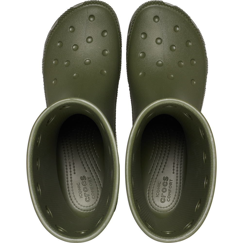 crocs クラッシュブーツ グリーン crocs いまならポイント15倍！ クロックス 国内正規品 208363