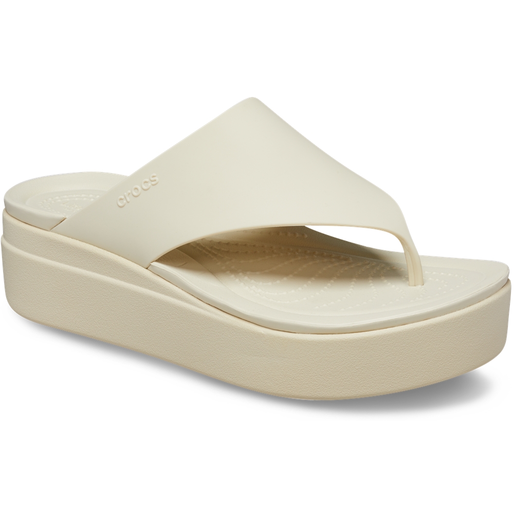サンダル・ミュール CROCS Beige Croslitea Siren Clog mules (CR208547 BONE) NEW! CROCS SIREN PLATFORM CLOGS Heeled Beige Bone High Heel