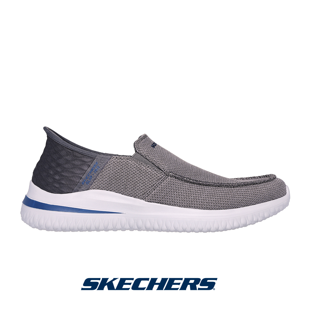 スケッチャーズ 210604-gry メンズ スニーカー SKECHERS スリップインズ Slip-ins 靴 くつ シューズ バンジータイプ  テレビCMで話題 手を使わず履ける