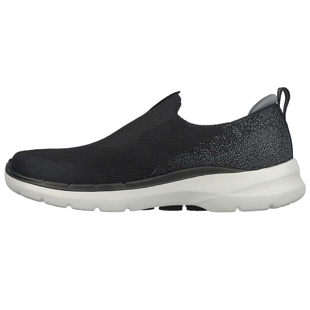 スケッチャーズ 216202-blk メンズ スニーカー SKECHERS 靴 くつ GO WALK6 goga mat ゴーウォーク mens  walking　ウォーキング スリッポン ゴガマット 軽量