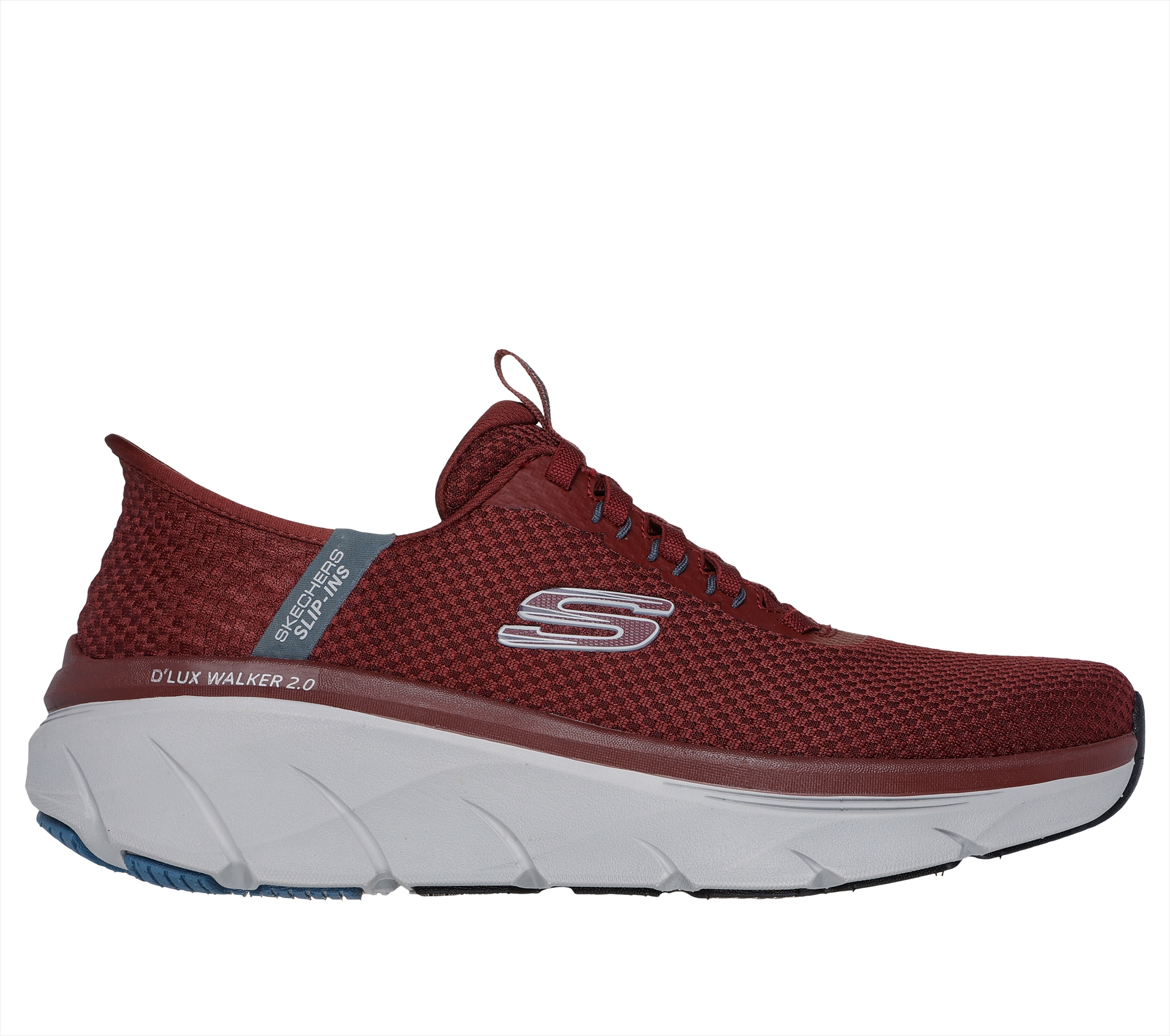 latte様4 Men's Skechers 232465 Dlux Walker 2.0 Taurrel Slipin Walking