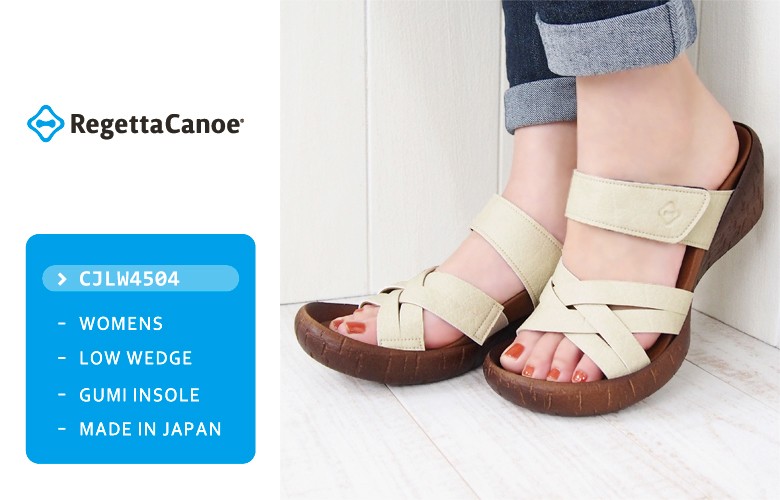 Regetta Canoe リゲッタ カヌー サンダル レディース ウェッジ