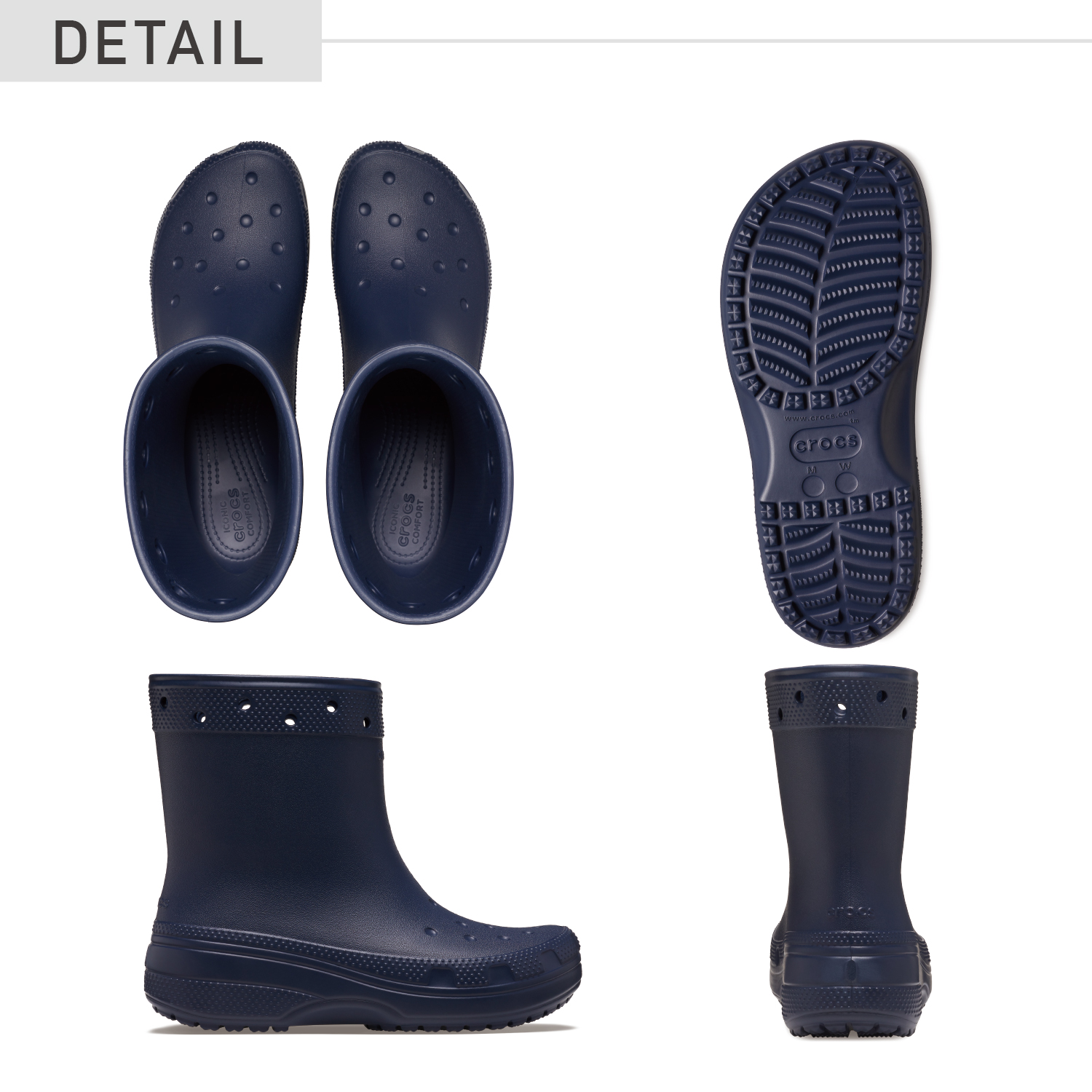 crocs（クロックス） 国内正規品 208363 Classic Rain Boot クラシック