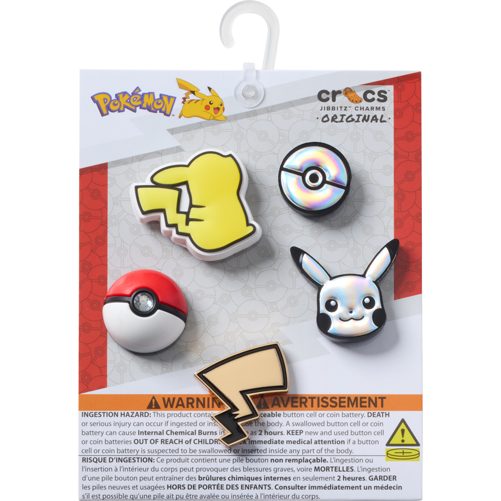 Yahoo! Yahoo!ショッピング(ヤフー ショッピング)crocs クロックス ジビッツ jibbitz アクセサリー チャーム  10009998 Elevated Pokemon 5 Pack 5個セット ポケモン ポケットモンスター カスタマイズ