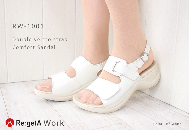 リゲッタワーク コンフォートサンダル リゲッタワーク リゲッタ Re:getA ワーク サンダル レディース