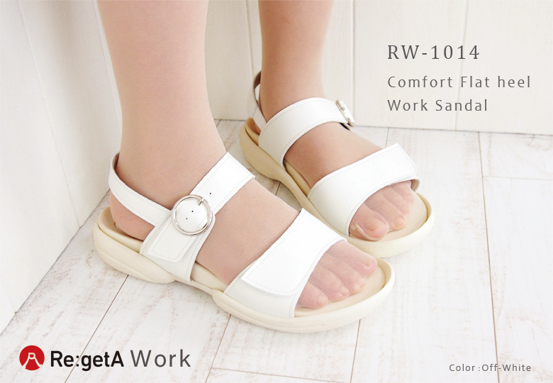 Re:getA リゲッタ ワーク サンダル レディース RW1014 オフィス