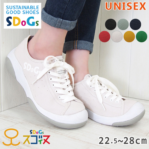 スゴイヌ SDoGs スニーカー 靴 SG501 ロック レディース メンズ レース