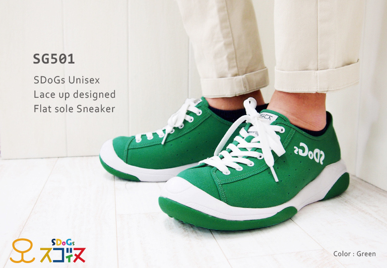 スゴイヌ SDoGs スニーカー 靴 SG501 ロック レディース メンズ レース