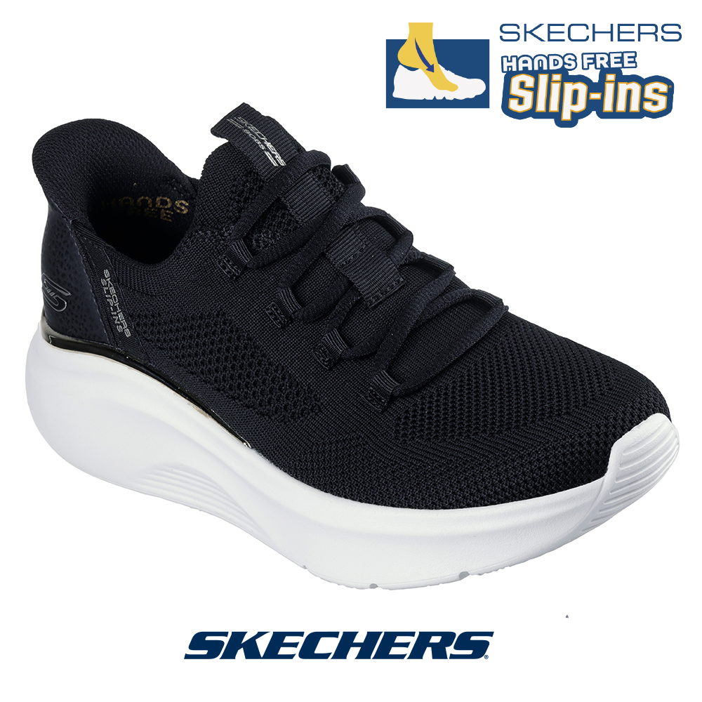 スリッポンスクエアバックルスニーカー SKECHERS スケッチャーズ 117617 スニーカー スリップインズ