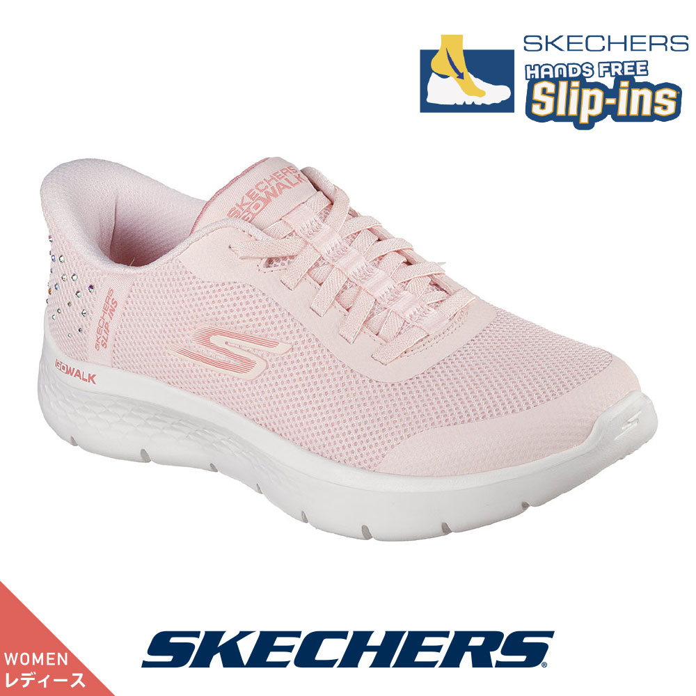 30%OFF �Z�[�� �X�P�b�`���[�Y SKECHERS 125502-ltpk ���f�B�[�X �C �X���b�v�C���Y slip-ins �S�[�E�H�[�N �t���b�N�X �N���X�^ GOWALK FLEX-KRYSTA �L���L��