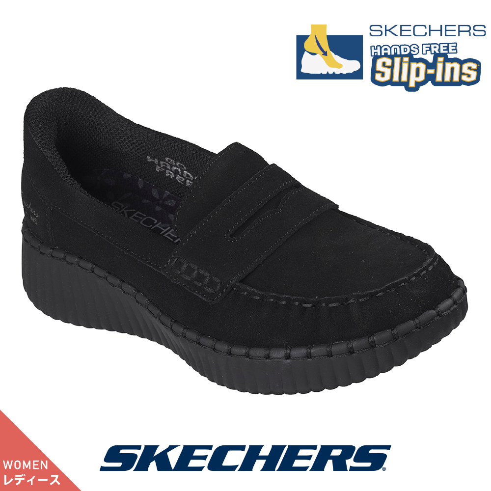 �X�P�b�`���[�Y ���f�B�[�X 159586 BBK �u���b�N �X���b�|�� SKECHERS  Slip-Ins WILSHIRE BLVD-MOONLIT LOVE �X�e�b�` ���[�t�@�[