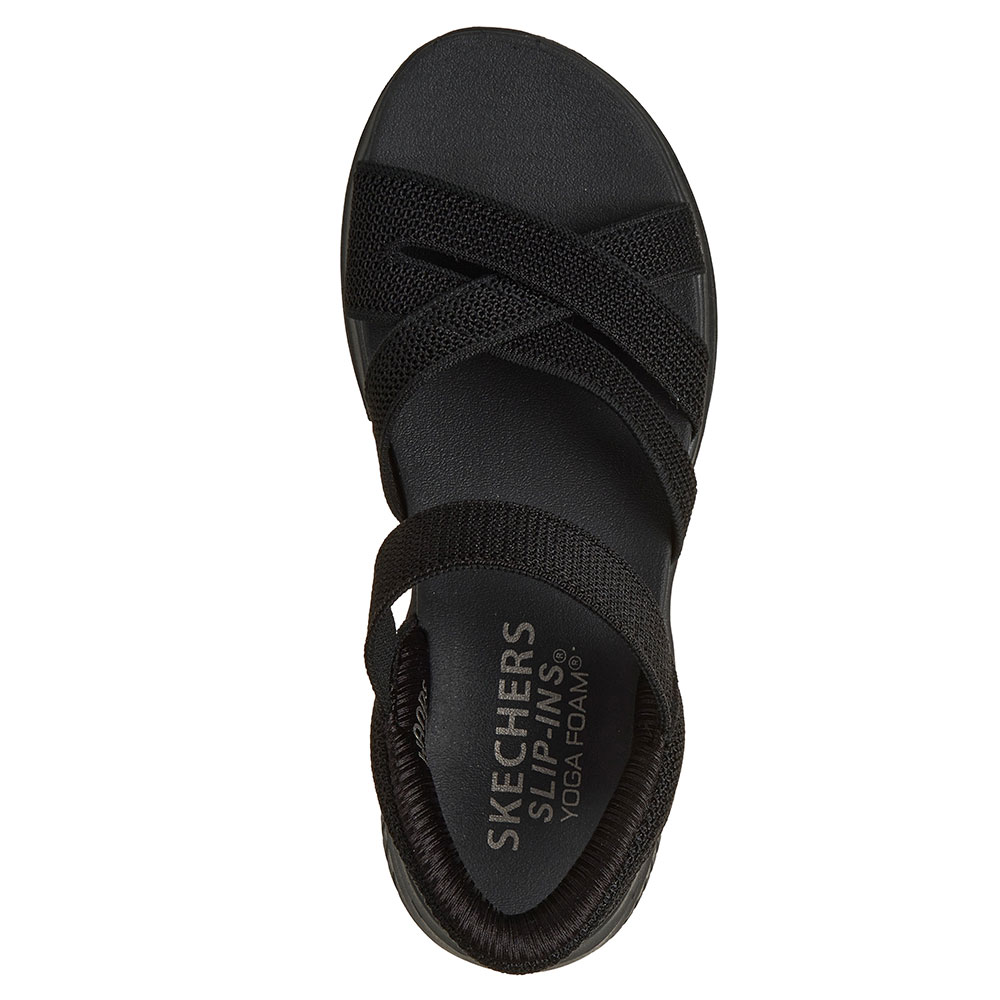 SKECHERS（スケッチャーズ） レディース 164085 BBK ブラック サンダル