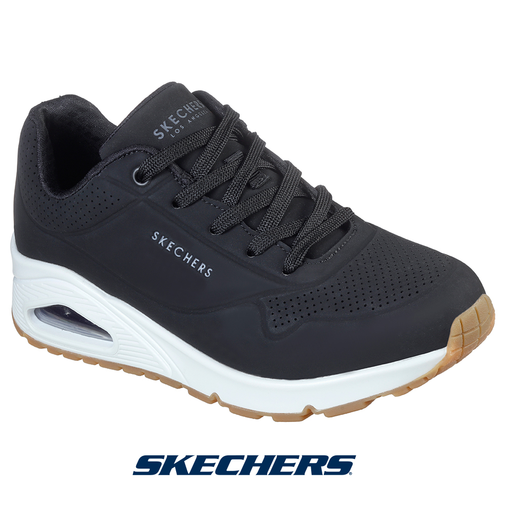 スケッチャーズ SKECHERS 73690w-blk ワイド wide 幅広 レディース スニーカー 靴 シューズ air エアー uno ウノ ワイドフィット wide 幅広｜canoe-trico