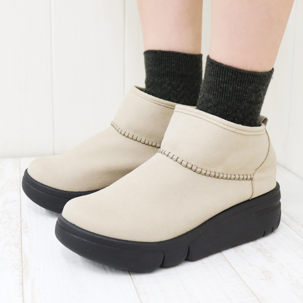 Re:getA（リゲッタ） ショート ブーツ レディース RBP162 厚底