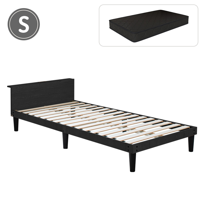 ベッド マットレス付き すのこベッド シングル セミダブル ダブル 2