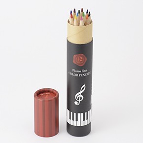 Piano line 色鉛筆12色♪【発表会プレゼントに最適♪】