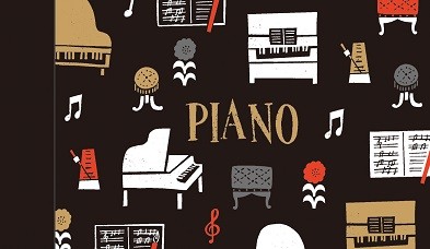 ミニメモ　la la PIANO♪【発表会プレゼントに最適♪】