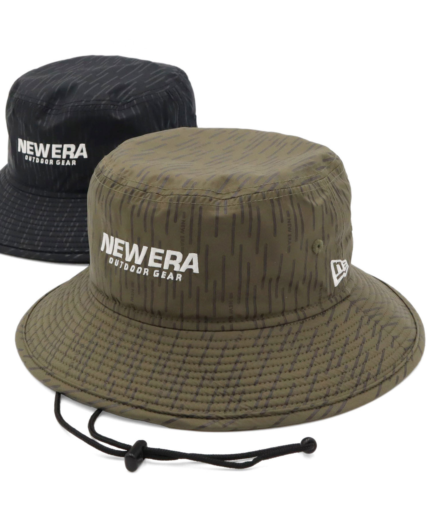NEW ERA（ニューエラ） アウトドア アドベンチャーハット レインカモ