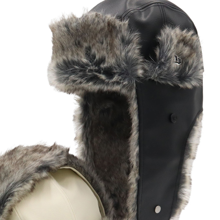 NEW ERA（ニューエラ） トラッパー シンセティックレザー ONSPOTZ別注