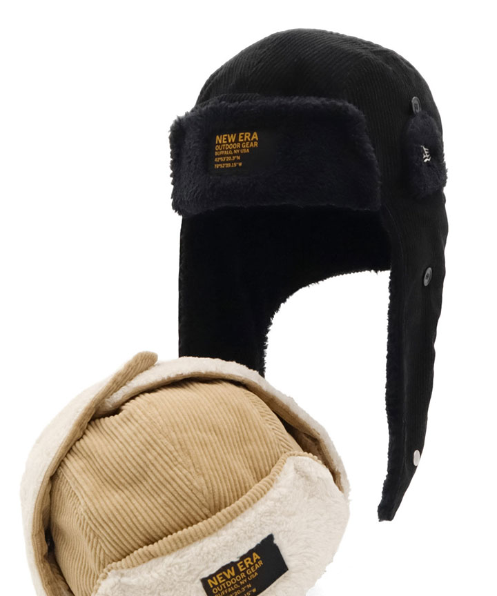 NEW ERA ニューエラ アウトドアトラッパー ミンクフリースボア
