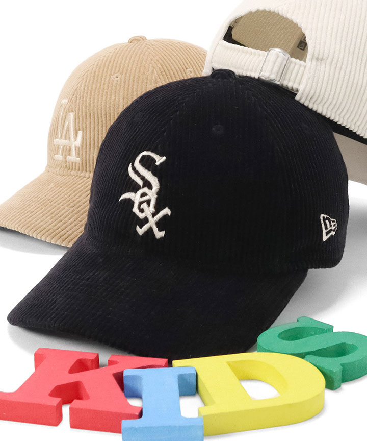 NEW ERA ニューエラキッズ キャップ MLB コーデュロイ : ONSPOTZ