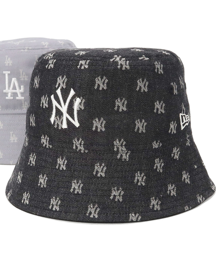 New Era バケットハット 黒と白 ニューエラ ニットバケット バケットハット ブラック 黒