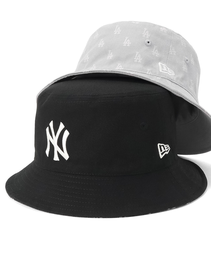ニューエラ バケットハット MLBジャカード リバーシブル | NEW ERA | 01