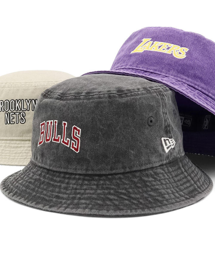 NEW ERA ニューエラ バケットハット NBA ヴィンテージテイスト