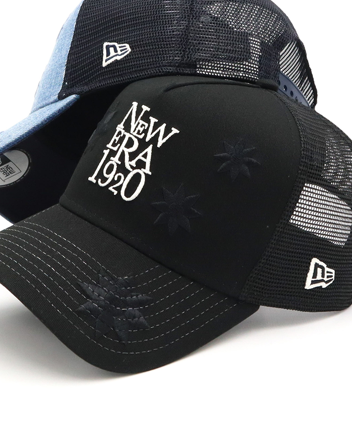 日本未発売 ニューエラ NEWERA 花柄 ヤンキース キャップ 9FORTY NEW ERA ニューエラ メッシュキャップ 9FORTYA-Frame 花柄