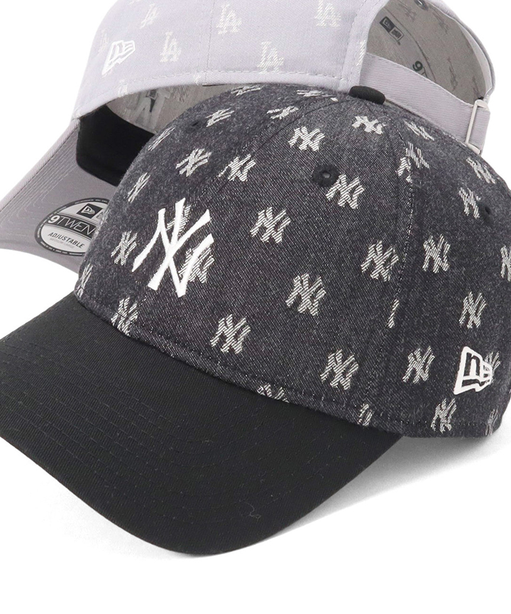 NEW ERA ニューエラ キャップ 9TWENTY MLBモノグラムジャカード