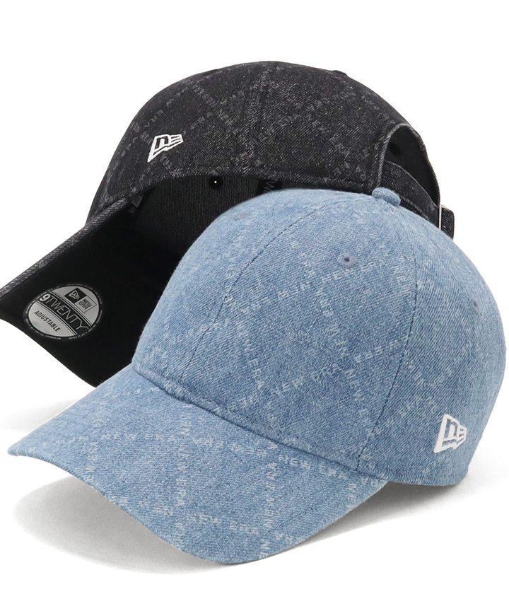 NEW ERA ニューエラキャップ 9TWENTY DENIMMONOGRAM デニム