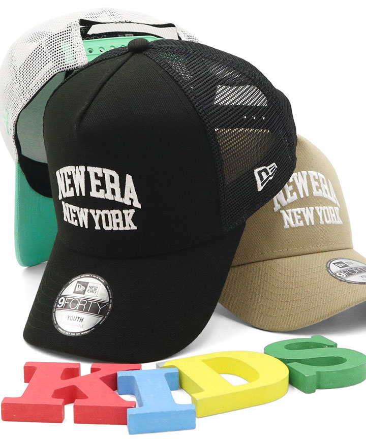 NEW ERA ニューエラキッズ メッシュキャップ Youth9FORTYA-Frame