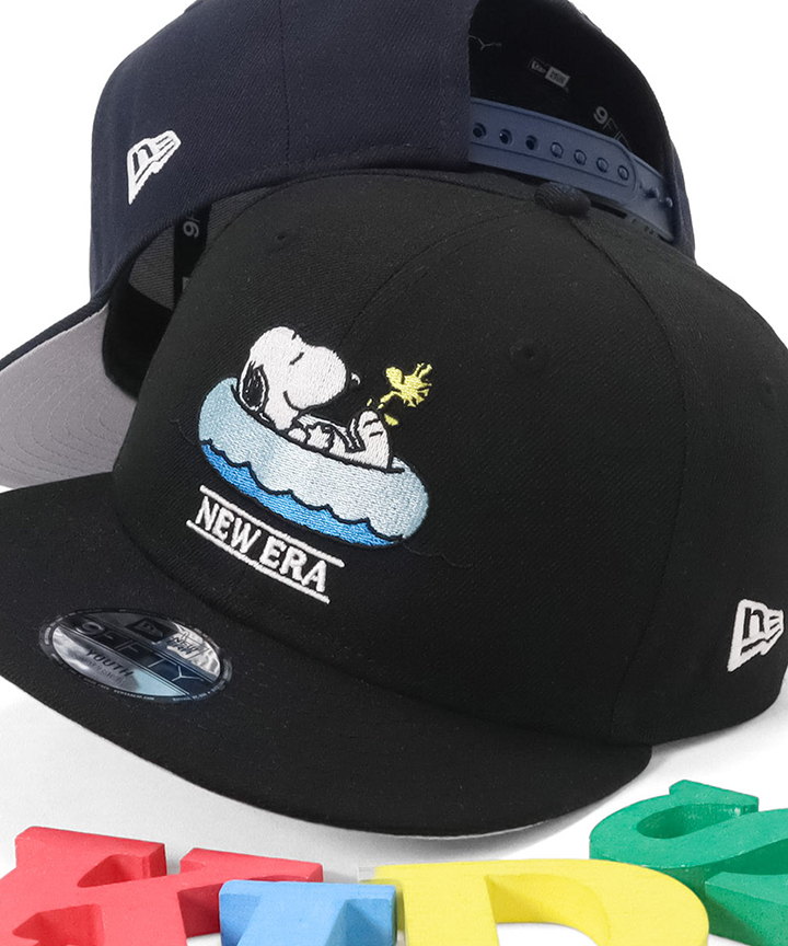 NEW ERA（ニューエラ） キッズ キャップ PEANUTSスヌーピーコラボ