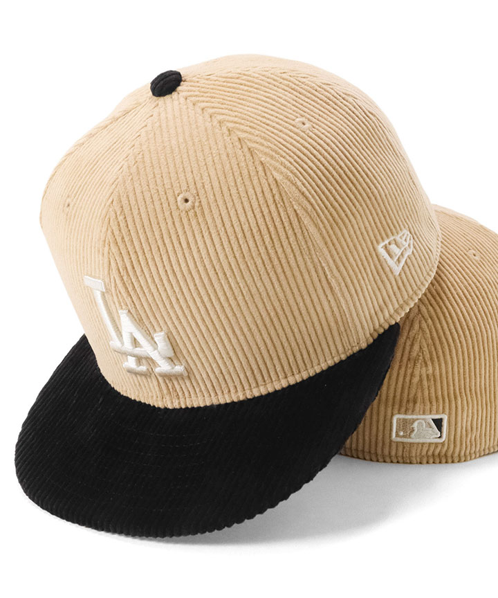 New Era 59FIFTY LAキャップ 7 3/4 ベージュ NEW ERA ニューエラキャップ MLB 59FIFTY ONSPOTZ別注 : ONSPOTZ