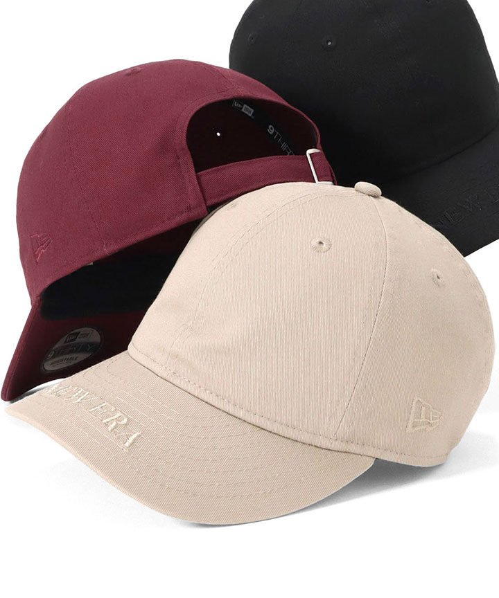 New Era 9THIRTY キャップ パターン入り NEW ERA（ニューエラ） キャップ 9THIRTY バイザー刺繍 : ONSPOTZ