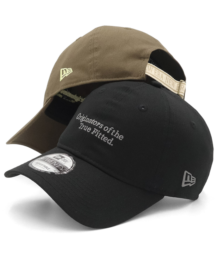 New Era 9TWENTY ブラック/ミントキャップ 9TWENTY ベーシック ウォッシュドコットン ブラック
