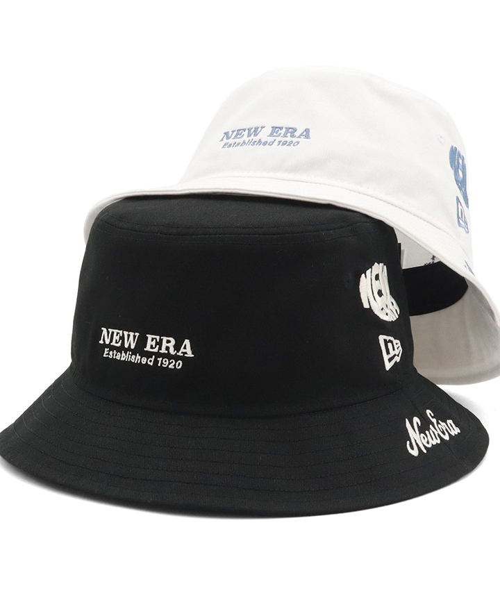 NEW ERA ニューエラ ゴルフ バケットハット アーカイブロゴ
