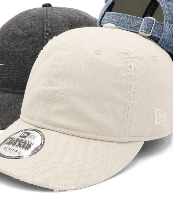 新品未使用【ニューエラ】クラシックロゴ ウォッシュドデニム / カーキスエード 9forty-a-frame-mlb-denim-2-
