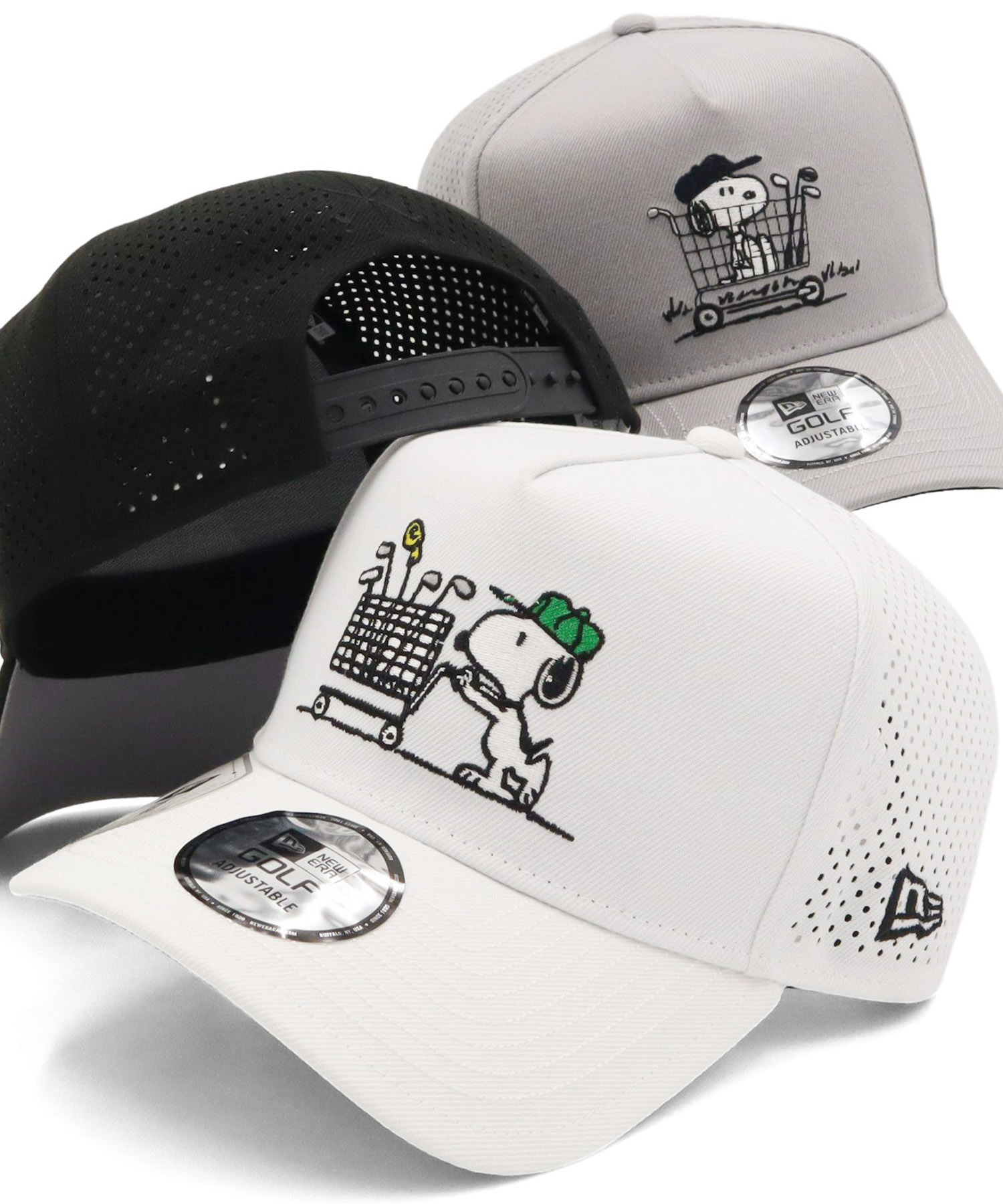 ホヌ NEW ERA ニューエラゴルフ 9FORTYA-FRAME ピーナッツスヌーピー