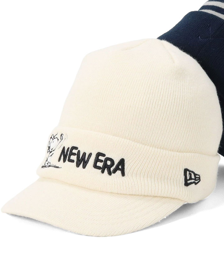 NEW ERA（ニューエラ） ニューエラゴルフ バイザーニット帽 ピーナッツ